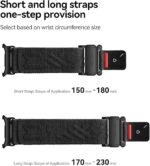 Curea pentru Samsung Galaxy Watch Ultra(2025/2024) 47mm, Aulumu CS03, Nylon moale, Catarama Titaniu, Confort maxim, Reglaj rapid, Negru - imagine 2