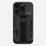 Husa pentru iPhone 16 Pro Max din fibra de aramida, Aulumu A16, Ultra slim, compatibila MagSafe, Racire activa CoolHyper, Cadru camera din Aluminiu, Design rezistent la socuri, Disipare caldura, Protectie premium, Negru - imagine 15