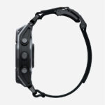 Curea pentru Garmin Fenix 3/3HR/3 Sapphire/5X/5X Plus/6X/6X Pro/7X/7X Pro/8 51mm, Instinct 2X Solar, Enduro 1/2, QuickFit 26mm, Aulumu C11 Mag-Buckle Slim Band, Nylon moale, Catarama magnetica inox, Reglaj rapid, Negru - imagine 2