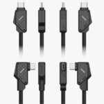 Cablu USB-C la USB-C Aulumu M07 Light Carbon, 120cm, Incarcare rapida 240W PD, Transfer date 10Gbps, Video 4K@60Hz, USB 3.1 Gen 2, Fibra de carbon, Nylon impletit, Indicator LED, Negru - imagine 13