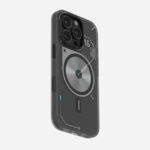Husa pentru iPhone 16 Pro, Aulumu A16 Frosted, TPU rezistent, Compatibila MagSafe, Efect fosforescent, Protectie Camera, Butoane aluminiu, Racire activa CoolHyper, Protectie premium, Gri/Transparent - imagine 7