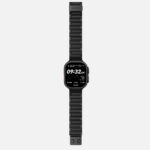 Curea pentru Apple Watch Ultra 1/2/3 49mm, Seria 11/10 46mm, Seria 9/8/7 45mm, Seria 6/5/4/SE 44mm, Aulumu C01 Hi-Per, Aliaj de Titan, Inchidere Magnetica N52, Design Premium, Reglaj Rapid, Negru - imagine 6