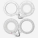 Stand MagSafe Aulumu G09 Ghost Infinite 360°, Rotire 360° pe mai multe axe, Prindere magnetica puternica N52, Inel ergonomic pentru sustinere, Suport pentru birou, Compact si portabil, Portocaliu/Transparent - imagine 9